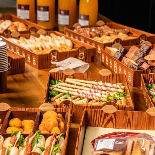 Catering Box® Lunch. Catering Madrid y Zaragoza. Doña Col Catering.