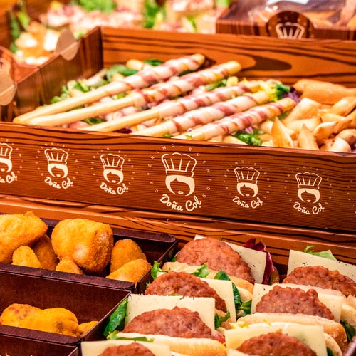 Catering Box® Super Simply. Catering Madrid y Zaragoza. Doña Col Catering.