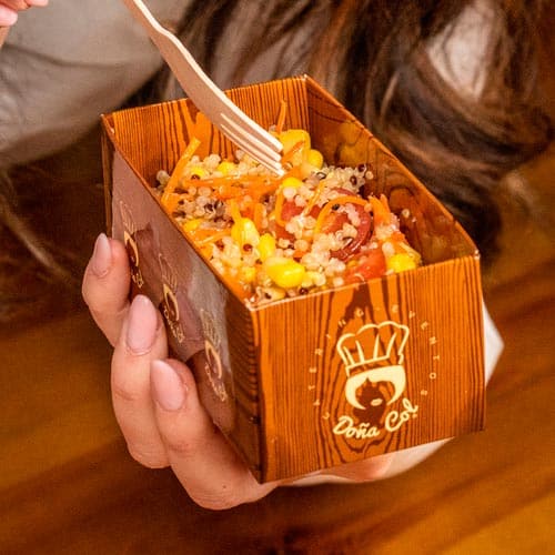 Catering Box® Mini Box. Catering Madrid y Zaragoza. Doña Col Catering.