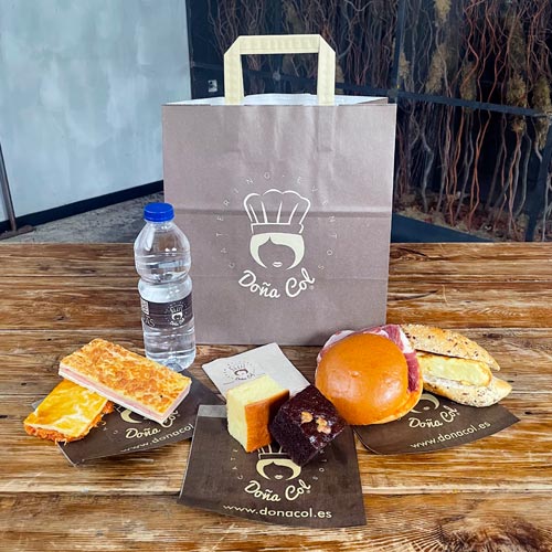 Caterings en Bolsas Picnic en Madrid y Zaragoza. Doña Col Catering.