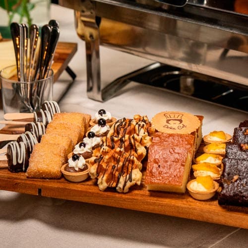 Caterings en Madrid y Zaragoza con Montaje para Coffe Break. Doña Col Catering.