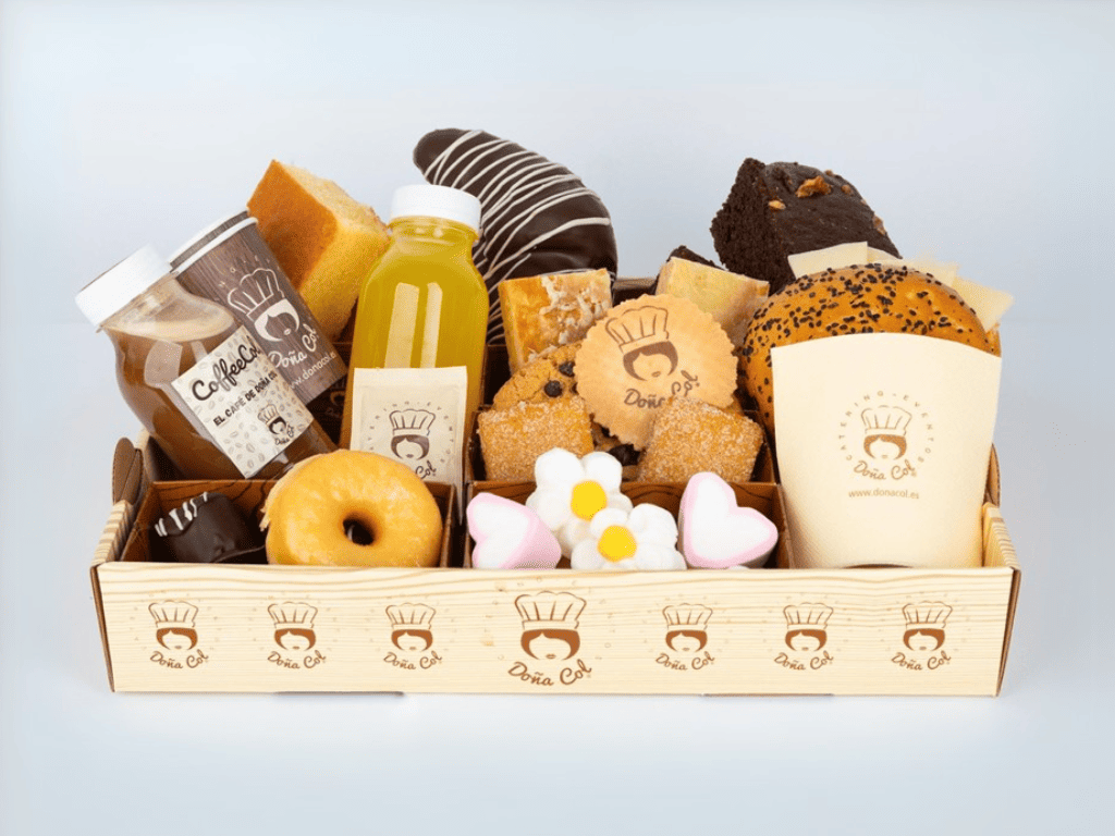 Desayuno a domicilio vegetariano