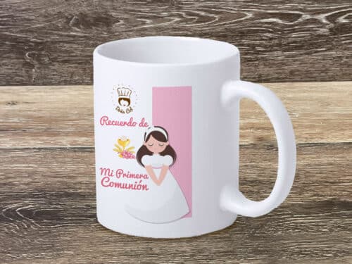 Taza para Comunión de niña. Doña Col. Complementos