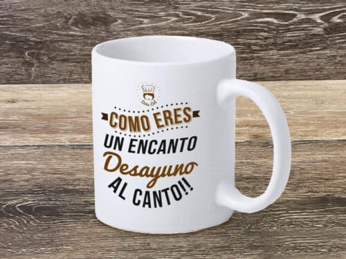 Taza para regalar por ser un encanto. Doña Col. Complementos